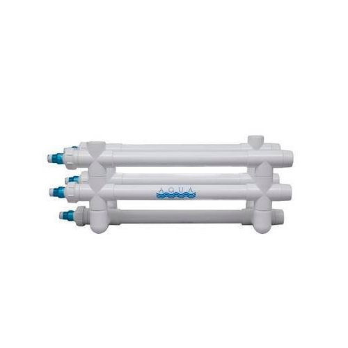 Aqua Ultraviolet Classic 200 Watt UV Sterilizer 2" White 5/Lamps 5/Inline Transfromers 220V/60Hz