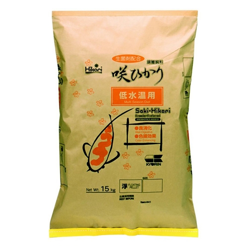 Saki-Hikari Multi Season Koi Fish Food - 33 lbs. (Medium Pellets)