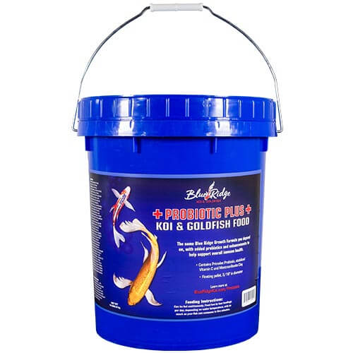 Blue Ridge Probiotic Plus Koi Fish Food  - 14 lbs. (Large Pellet)