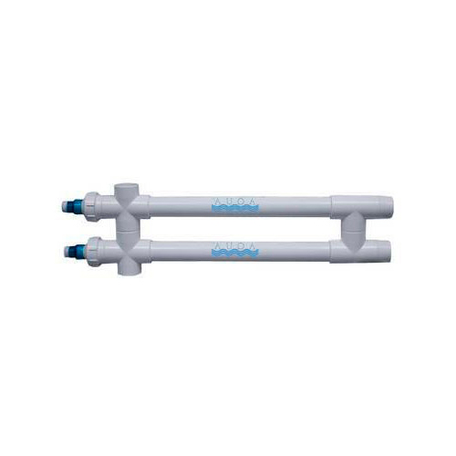 Aqua Ultraviolet Classic 80 Watt UV Sterilizer 2" White 2/L 2-Inline Transformers 120V/60Hz
